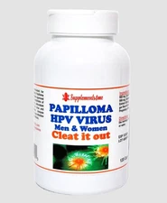 NATURAL HELP FOR  HPV FREEPAPILLOMA MEN & WOMEN  -  MADE IN USA