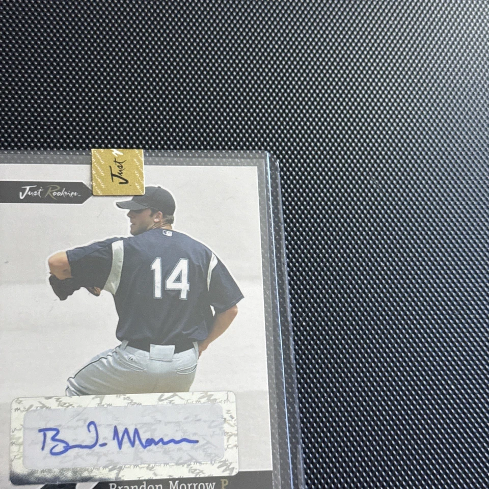Brandon Morrow autographed Baseball Card 2006 Just Rookie #JR35 - Image 2 of 4