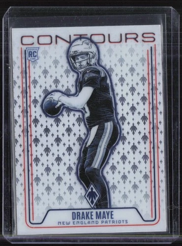2024 Panini Phoenix Contours Football Drake Maye RC Rookie