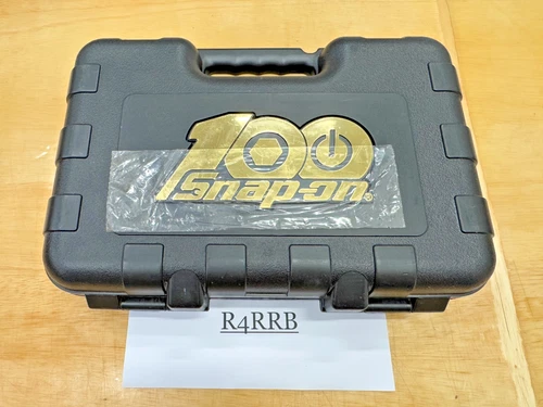Snap-on Tools USA 100th Anniversary Edition Service Set CASE + FOAM GOLD NICE