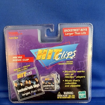 HitClips Backstreet Boys Larger Than Life Micro Music Clip Pop Collectible