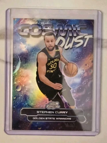 2025 Topps Cosmic Chrome Stephen Curry Base (RAW)