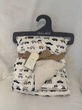 Lila And Jack Baby Blanket Automobile Design New Wit Tags