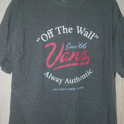 Vans '' Off The Wall'' Grey Shirt Pre-owned XLarge