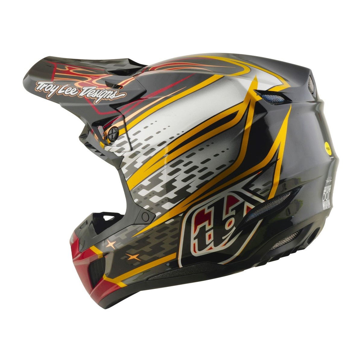 Troy Lee Designs Spring 2026 MX SE5 Composite Wings Helmets Black