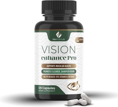 Vision Enhance Pro   Eye Wellness Supplement with Lutein, Zeaxanthin & Botani...