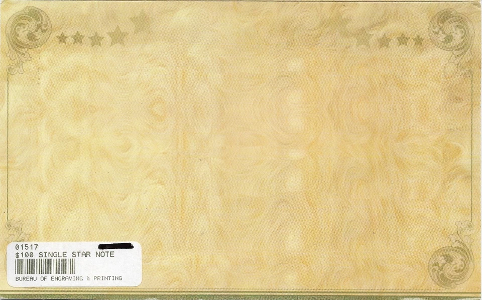 1999 $100 BOSTON * STAR * ⭐️ FRN. Crisp & Uncirculated Banknote. PEB Holder - Image 3 of 3