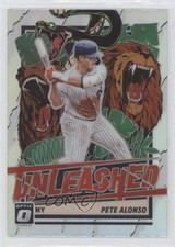 2021 Panini Donruss Optic Unleashed Holo Prizm Pete Alonso #UNL4 8b5