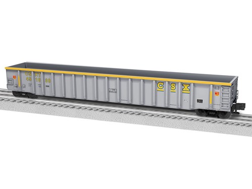 Coche góndola Mill Lionel 2126350 CSX 65’ #491038 escala O MTH 3-Rail Train Atlas | Condition: New