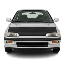 Car Bonnet Mask Hood Bra For Honda Civic 1987-1991 Black 1 Pc