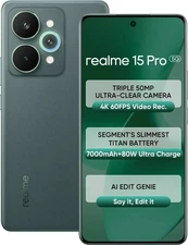 realme 15 Pro 5G (Green 12GB RAM, 256GB) Snapdragon 7 Gen 4 Global Version