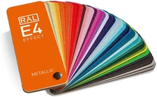 E4 Color Chart, 70 Metallic Colors, Full Page Color Swatches, High Gloss
