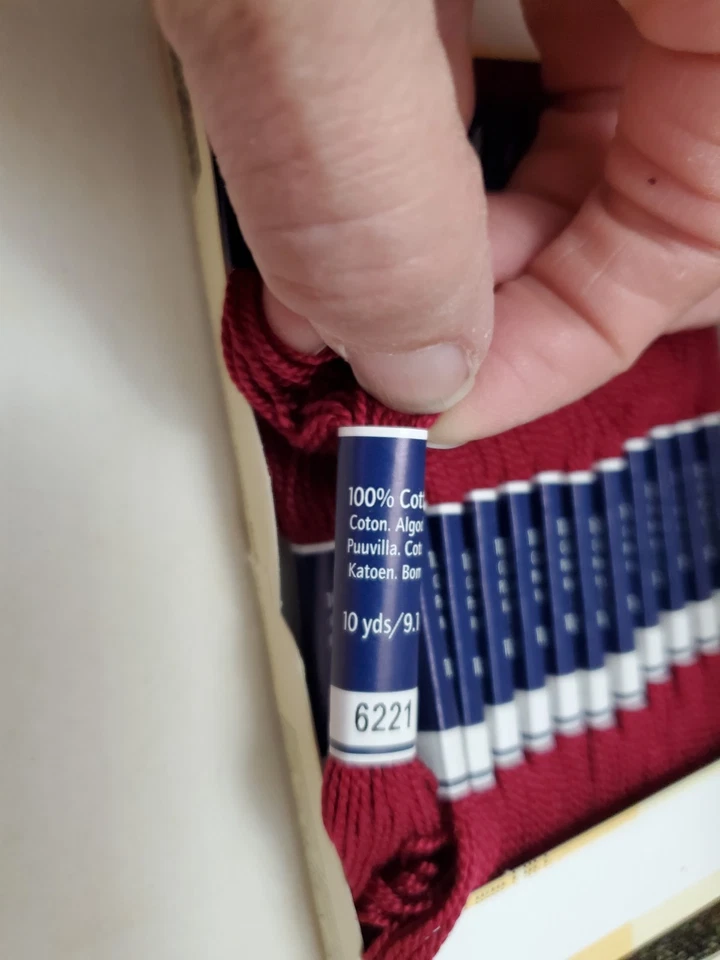 DMC Art 119 Embroidery Floss 4 Boxes of 24 Skeins 10 yards - Image 3 of 4