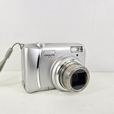 Nikon Digital Camera Coolpix L1 6.2MP Silver Tested Nikon Coolpix Digital Camera