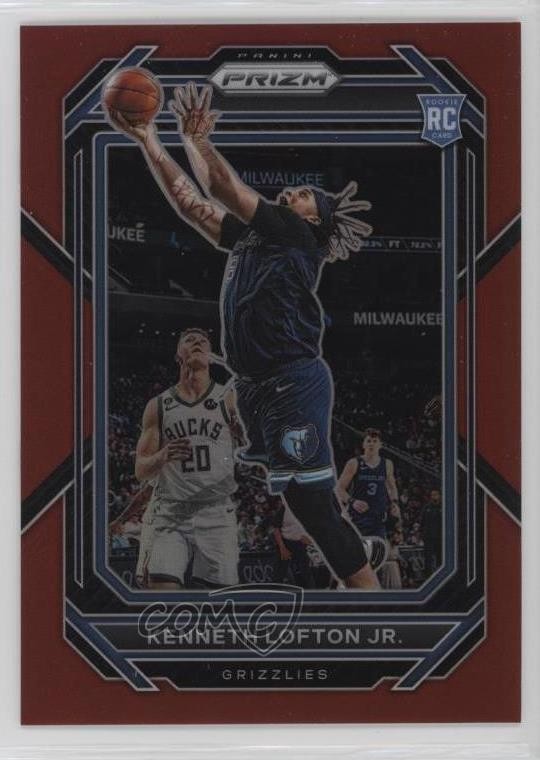 2022-23 Panini Prizm Red Prizm 57/299 Kenneth Lofton Jr #253 06gz