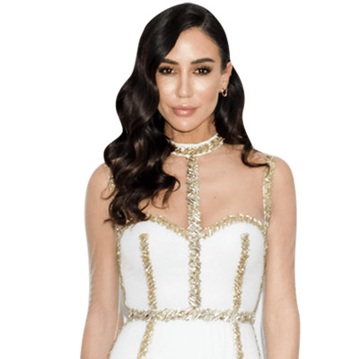 Tamara Kalinic (weißes Kleid) Half Body Buddy Cutout