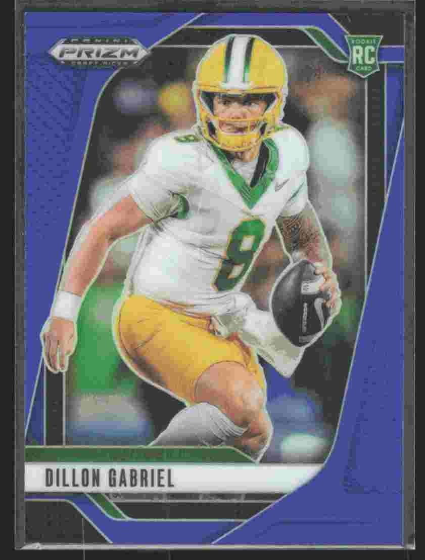 2025 Panini Prizm Draft Picks #97 Dillon Gabriel Prizms Blue #/249