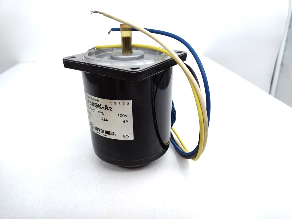 *** Oriental Motor Induction Motor 3IK15RGK-A2 15W 100V 50/60Hz 4P 0.5A - Image 4 of 4