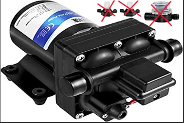 VEVOR 12V Frischwasserpumpe Membranpumpe selbstansaugend 3 GPM 45 PSI