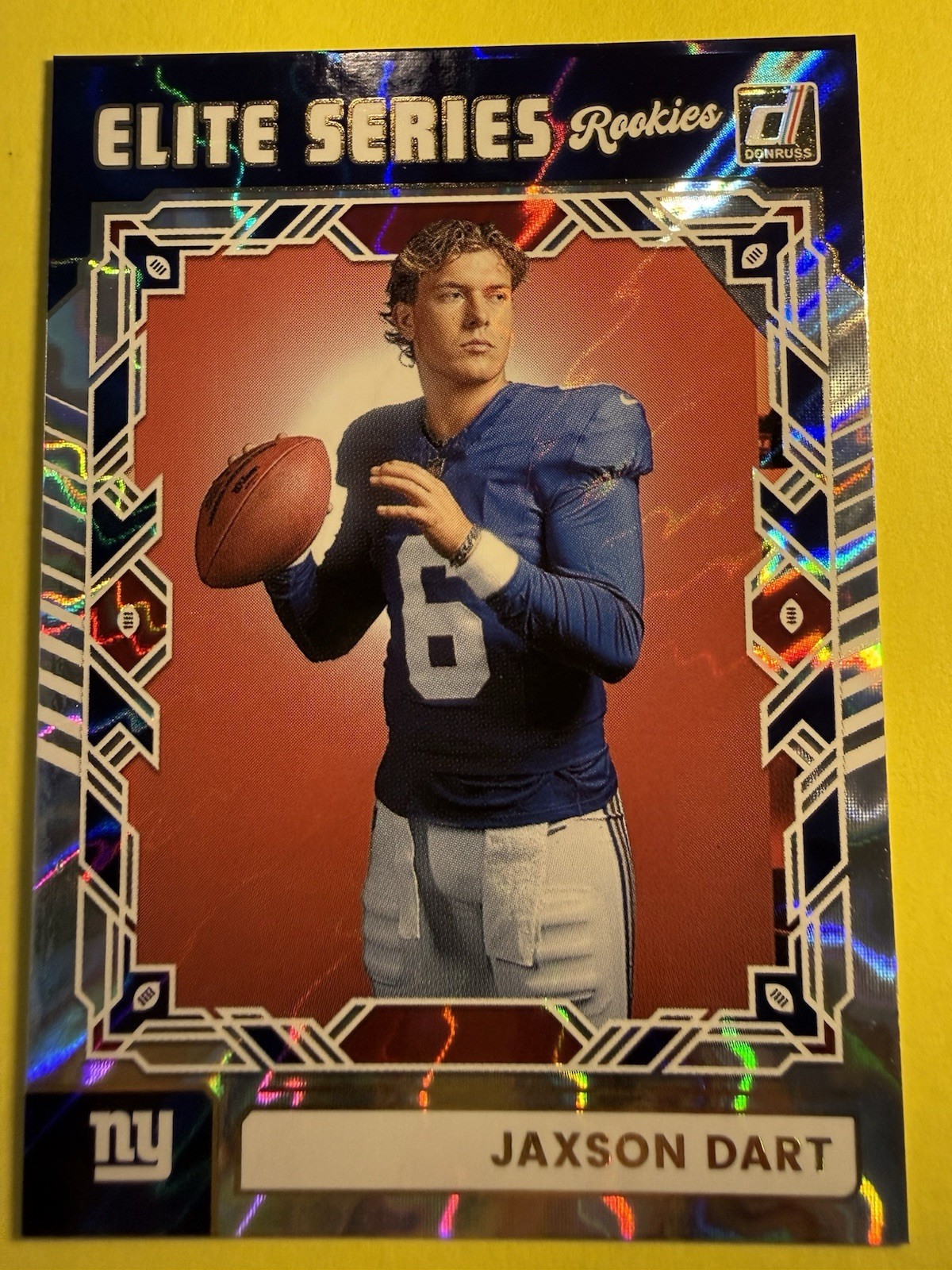 2025 Donruss Elite Series Rookies ~ Jaxson Dart #ESR-JDT ~  NY Giants