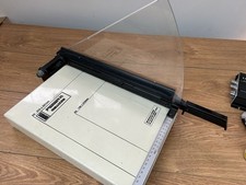 Vintage Babs Premier 14 Metal Base Guillotine Paper Cutter / Trimmer