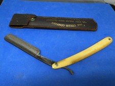 Ebro’s 1880 - 1920s Rabbit Ears Makers Mark Straight Razor W/ Case