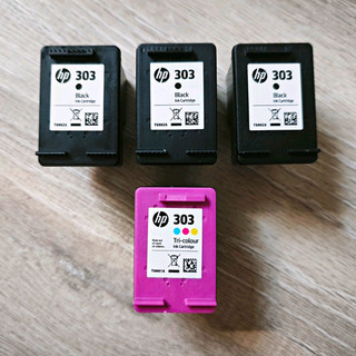 HP 303 Original Tintenpatronen Set 4x: 3x Schwarz 1x Dreifarbig T6N02A/T6N01A