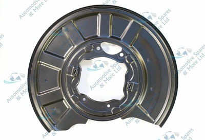 Pair NTY Rear Brake Disc Dust Cover / Splash Shield Set For Mercedes E-Class W212 (2009+)