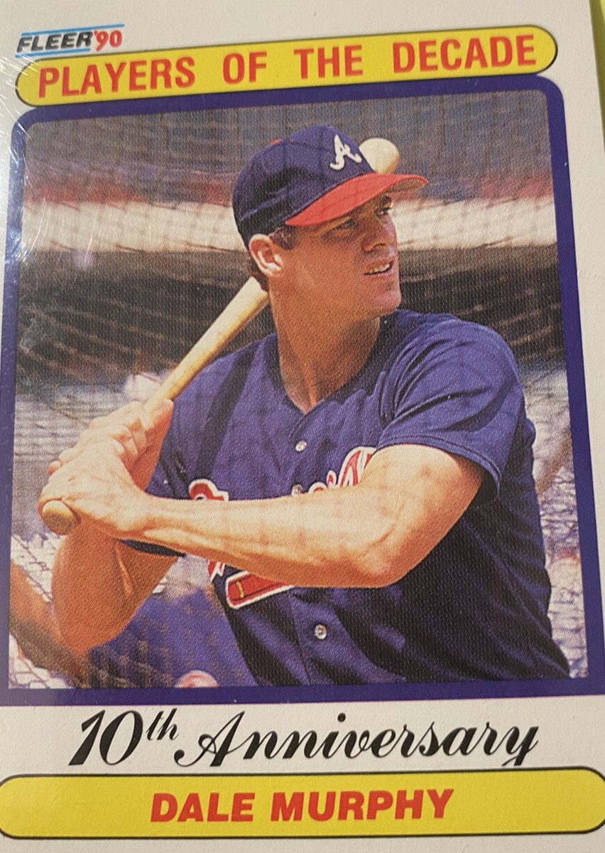 1990 Fleer - Players of the Decade Dale Murphy #623 for sale