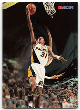 1996-97 NBA Hoops - Hipnotized #H9 REGGIE MILLER Indiana Pacers INSERT !!!