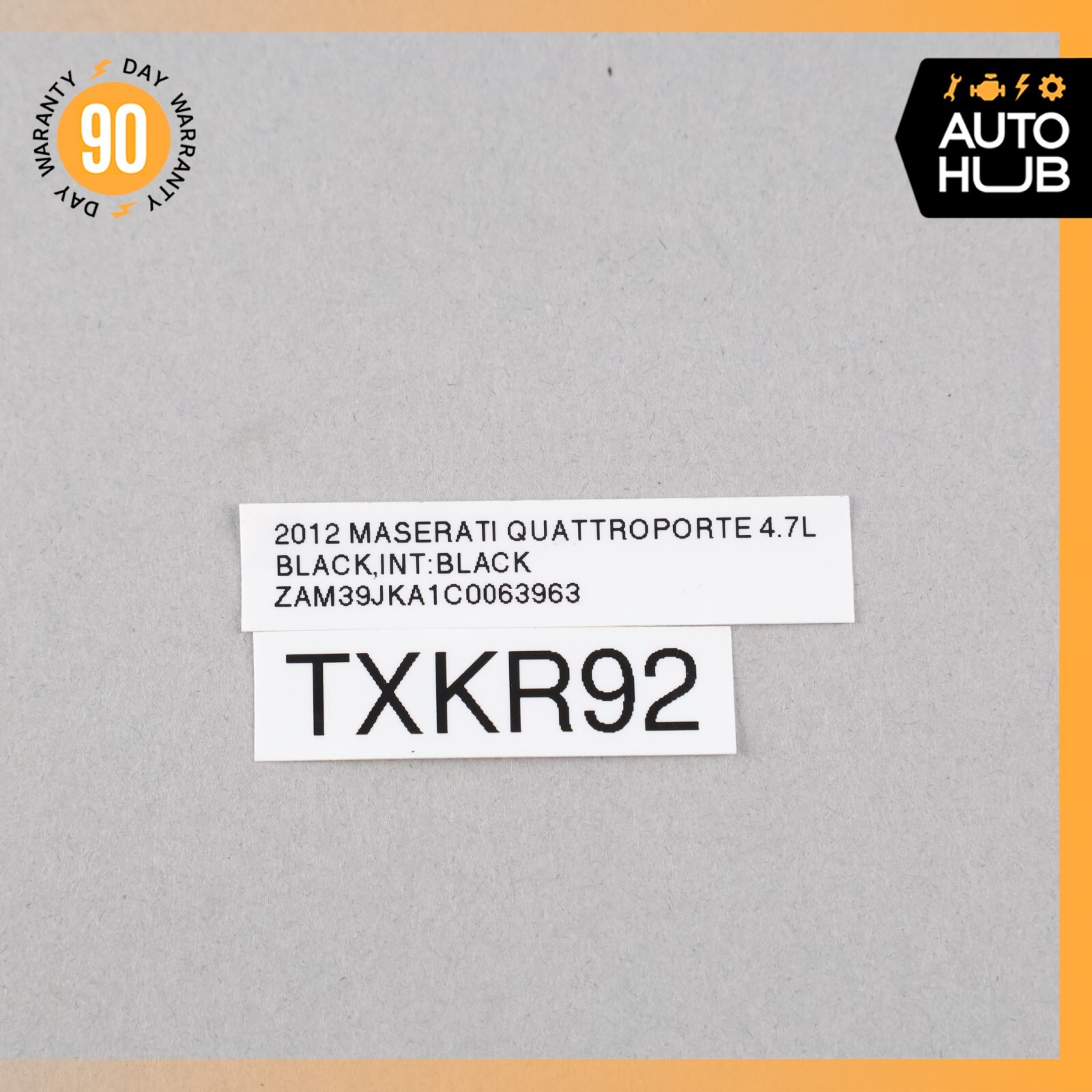 03-13 Maserati Quattroporte M139 Rear Left Side Door Panel Trim Panel OEM 68k