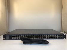 NETGEAR ProSafe GS748TR Smart 48-Port Gigabit Smart Switch TESTED