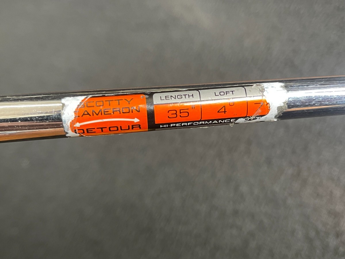 COOL! Scotty Cameron Detour Putter 35 inch Right Handed | eBay