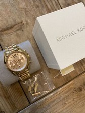 Orologio donna Michael Kors MK6359 Bradshaw - oro/rosa usato