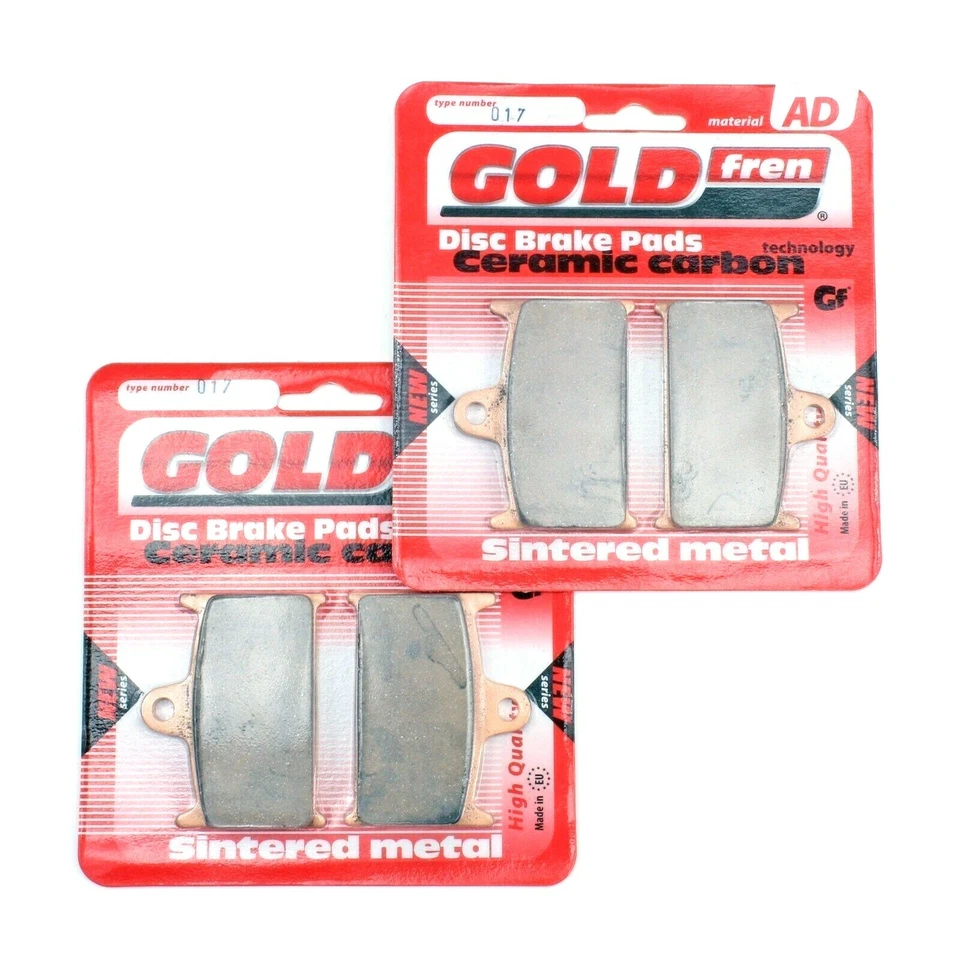 Juego de pastillas de freno GOLDfren cerámica para ambas pinzas delanteras AD-017 EBC Eq FA145 FA23 Foto 2 de 2
