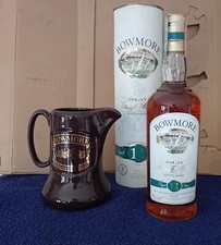 Whisky Bowmore 12 Yo Single Islay Malt 70 cl 40% vol con box + Caraffa