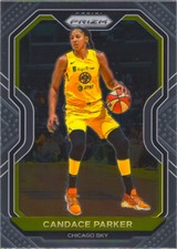 Candace Parker 2021 Panini Prizm WNBA Basketball Chrome Base Card#76 Chicago Sky