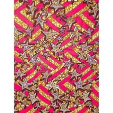 African Stars Print Fabric 1 yard