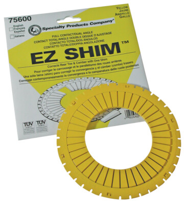 SPC Performance EZ Shim Dual Angle Camber/Toe Shim (Yellow) | eBay