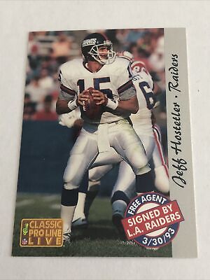 Jeff Hostetler 1993 Classic Pro Line Live 130 Ebay