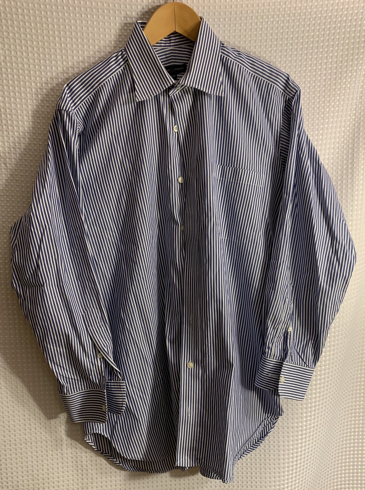 Robert Talbott blue Strip Button Down Collared Sh… - image 1