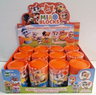 44 Katzen Miao Blocks: Wählen Aus Polpetta-Pilou-Milady-Fisby-Cornay-Lampo Etc.