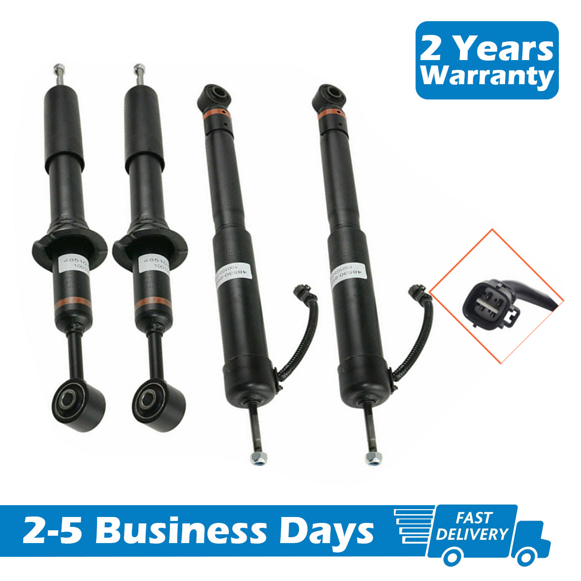 Front Rear Shock Absorbers For Lexus GX470 Toyota Land Cruiser