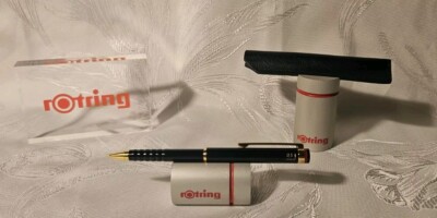 rotring Esprit Mini Teleskop 0,5 Bleistift Schwarz Gold