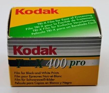VINTAGE Kodak Tri-X 400 Pro B W Neg Film 35mm TX 135-36 Exposures - Expired 9/04