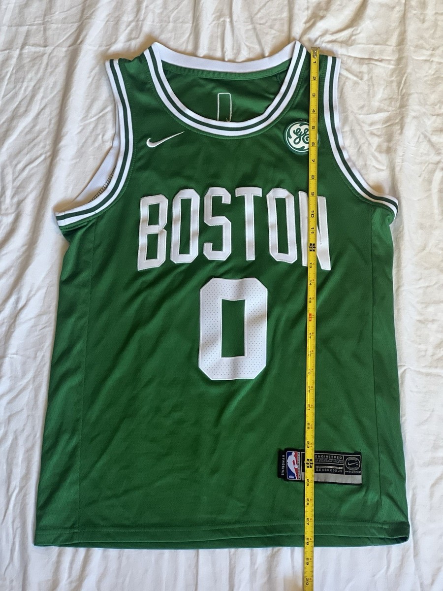 Jayson Tatum Boston Celtics Jersey Nike Swingman #0 Green Mens