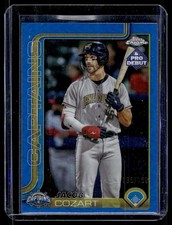 2025 Topps Pro Debut Chrome Blue Jacob Cozart /150 Lake County Captains #PDC-3