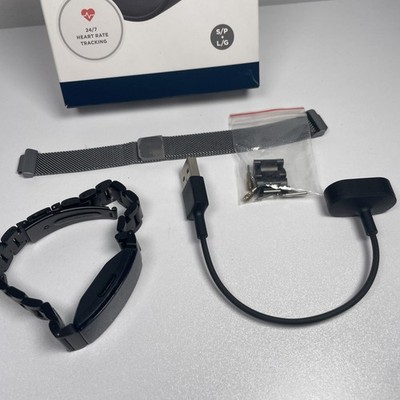 Fitbit Inspire HR Fitnesstracker + Herzfrequenz schwarz extra Armband