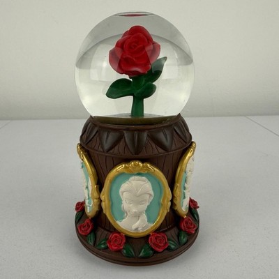 Disney Die Schöne und das Biest Rose Schneekugel mit Musik Melodie so alt wie die Zeit