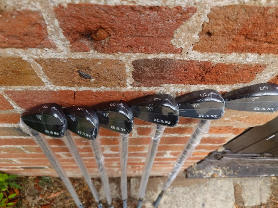 RAM FX77 Irons 5-PW Senior Flex Graphite Shafts Left Handed - Image 2 of 4